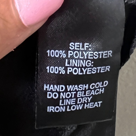 EUC Lulus Wondrous Water Lilies Black Floral High Slit Print Maxi Dress Size XS - Picture 16 of 16